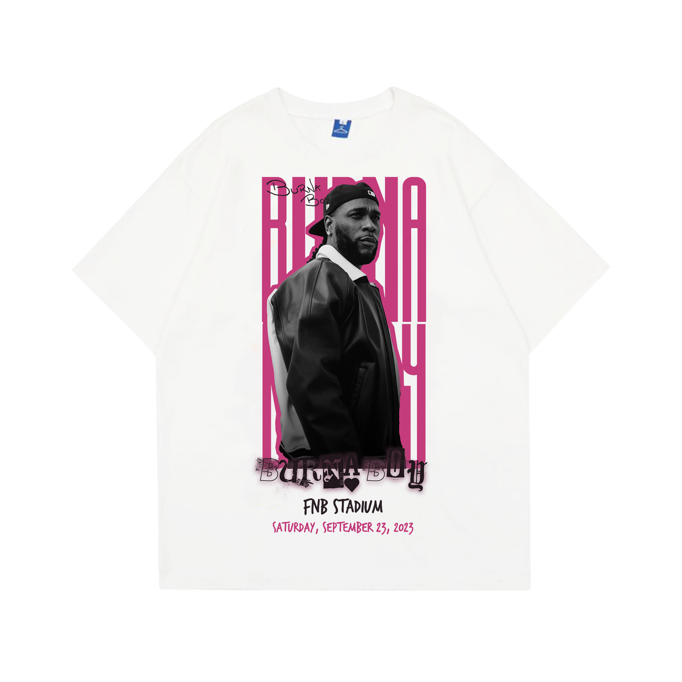 Burna Boy Live Concert T-shirt